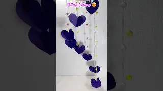 Diy Wind chime Craft | Wall Hanging | Waste Material Craft | #shorts #youtubeshorts #trending #diy