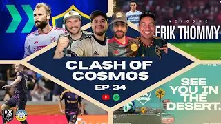 Clash of Cosmos [Ep.34] | Galaxy’s “Replacement DP”, Erik Thommy Debate & COC Road Trip!