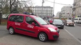 [HD]Łódź alarmowo: 302[E]21,51,90 do zawalonej kamienicy
