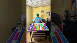 Neat rainbow harmony🥰🥰