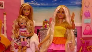 Unboxing Barbie Ultimate Curls  (Beautiful Super Long Hair!)