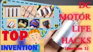 Top 5 Invensen  - DC Motor life hack (Section 1) | Convenience Wash Machine