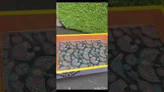 Rectangle serving tray with base resin pour. different designs and colours #shortvideo #viralvideo