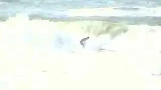 David Crichton surfing Biarritz, France