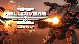 Killing INSECTS in #helldivers2 GAMEPLAY Unleashing Stratagem Power on  Terminid Hordes 24