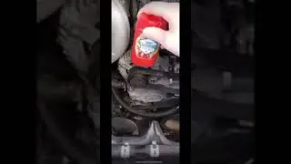 Fixing car belt with old spice #oldspice #shorts