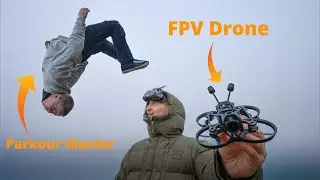 Мастер паркура из Исландии против FPV-дрона: кто быстрее?