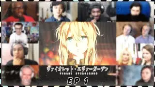 Violet Evergarden Episode 1 Reaction Mashup