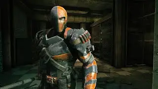 BATMAN ARKHAM ORIGINS DEATHSTROKE PREDATOR CHALLENGE 18 BORYAKU (EXTREME)
