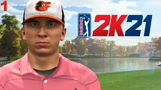 The Creation of Brett Barrett! PGA Tour 2K21 Career Ep:1