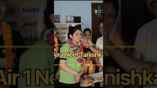 Neet UG 2022 Topper tanishka 💯 || 715/720 || Neet 2022 Result ||