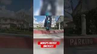 The World&rsquo;s FASTEST Electric Unicycle