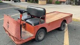 lot 35c Taylor-Dunn Flatbed Cart,