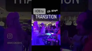 How to DJ: Transition from 128 - 98 bpm