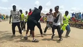 Kwa jomvu felt the energy from the performance of sky hypers dance academy during talent watching...