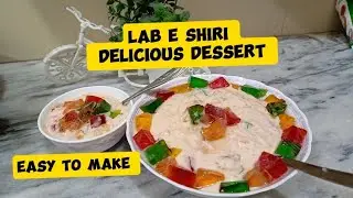 Lab e shiri |Delicious dessert | easy to make by @meenazdiary888 #recipe #delicious #dessert