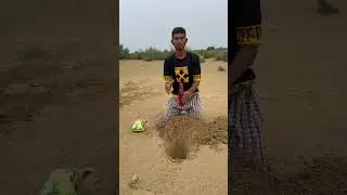 Hiding food and drink in desert 🏜 #survival #camping #lifehacks #outdoors #bushcraft #shorts