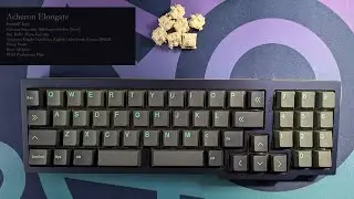 Elongate (@Gateron Smoothie Milkshake switches, Key Kobo Abyss keycaps) Sound Test
