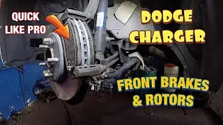 How to replace front brake pads on 2015  Dodge charger