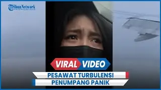 Detik-detik Pesawat Rute Jakarta Medan Turbulensi Penumpang Panik