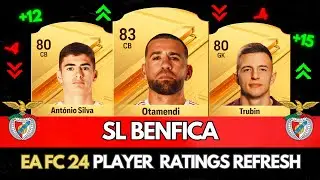 EA FC 24 | SL BENFICA WINTER RATINGS UPGRADES & DOWNGRADES! 😱🔥ft. Di Maria  , Neres, Silva ..