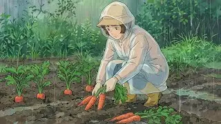 Cozy Rainy Day Routine 🌧️ | Cooking Comfort Food | Ghibli-Style Video