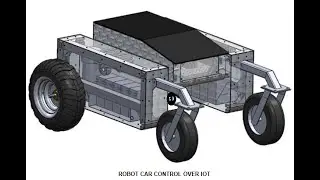 Automatic Vehicle Robot Car Control Video by ESP32, Python, and webserver. YOLO V11  Video No2
