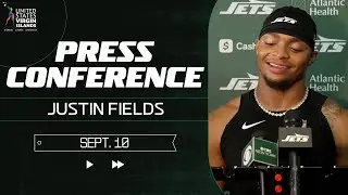 Justin Fields Press Conference (9/10) | New York Jets