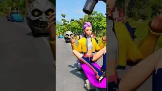 Cars Cartoons: Road Race, Lightning McQueen and the Big Hammer 🚗💨