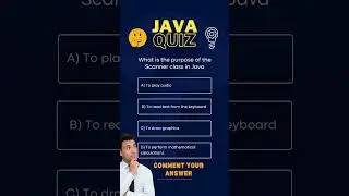 java quiz Scanner class #coding #software #learnjava #javaprogramming #javadevelopment #code