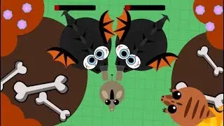 mope.io//pllexx h20//dinosaurs edition//double black dragon kill//