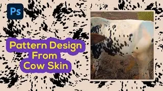 Adobe Photoshop Tutorial | Animal texture pattern design in Photoshop