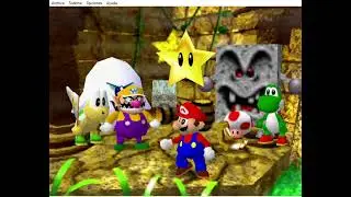 Mario Party 1 The Great Crossover Mario vs Donkey Kong vs Wario vs Yoshi 20 Turns Part 5 end