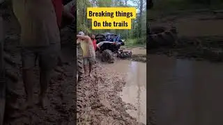 Follow big Maverick, Broke axles and Lugs #canammaverick #all-terrain #defenderxmr #superatv shorts