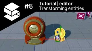 Stride editor tutorial #5 - Transforming entities