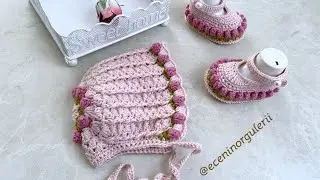 Вязаная вязаная шапочка для девочки 