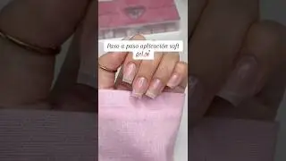 Tecnica soft gel paso a paso💅🏻 #u&ntilde;asprincipiantes #softgel