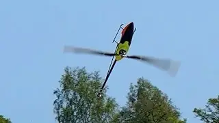 COMPASS CHRONOS 700 WITH LOGO 700 CANOPY / MIKE HAUKE 3D FLIGHT TO MUSIC / B&ouml;lsdorf 2016