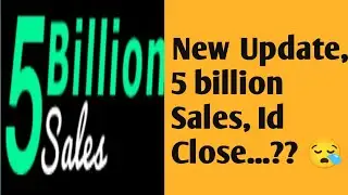 5 Billion sales New Update And Id Close.#Tarikul360#5billion