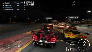 Great first lap at Watkins! Then piling on the pressure til the end. GT2's (Forza Motorsport 2023)