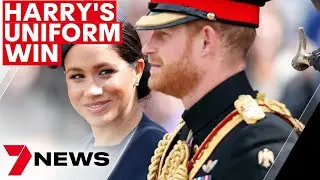Breaking: Prince Harry allowed to wear military uniform | 7NEWS Royal Coverage