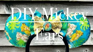 DIY Disney Mickey Ears from Scratch | Custom Ears You Can Make at Home!