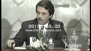 DiFilm - Jose Maria Aznar visita Marruecos (1996)