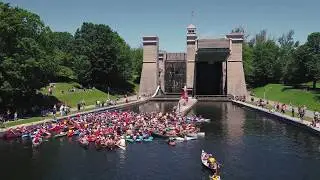 2017 Lock & Paddle at the Peterborough Lift Lock