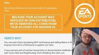 У кого-то только что украли 30 миллионов монет EA................| Madden 26 Ultimate Team