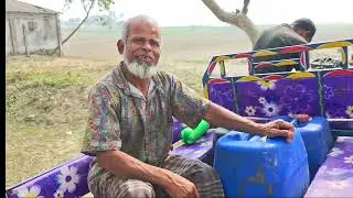 গ্রামে গ্রামে গিয়ে গাভীর দুধ বিক্রি সংসারের খরচ চালানোর জন্য ৩০ বছর ধরে বগুড়া গাবতলী বজলু সরকার!