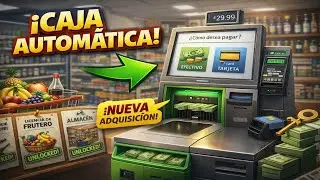 REALIZANDO NUESTRO PRIMER PEDIDO ONLINE Y MEJORANDO EL SUPERMERCADO I Supermarket Simulator 5#
