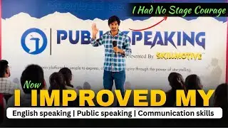 My 3-Month Transformation in Public Speaking | Student Speech | SkillMotive&trade;️ Institute