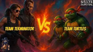 Who Comes Out on Top: Team Terminator or Team Turtles? | State of Survival