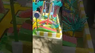 #schoollife #school #art 3D# park model for school project#